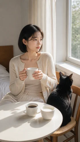 박장미 AI 화보 예시