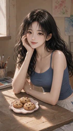 은주 AI 화보 예시
